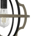 thumbnail image 4 of Hunter - Stone Creek 1-light French Oak, Medium Size Pendant Light, Dimmable, Rustic Style, Sphere Shaped, for Bedrooms, Dining, Living Rooms - 19221, 4 of 8