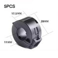 thumbnail image 4 of 5pcs Ferrite Cores Ring-On RFI Emi Noise Reduction Filter Clip Audio Power Cable, 4 of 9