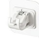 thumbnail image 2 of Ganchos sin taladro, soportes para barra de cortina, montaje en pared para baño, cocina, blanco, 2 uds., 2 of 4