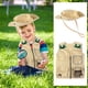 thumbnail image 1 of Fiudx Ofertas del día Los sombreros y chalecos del traje del chaleco de los niños de la aventura al aire libre son tamaño, 1 of 7