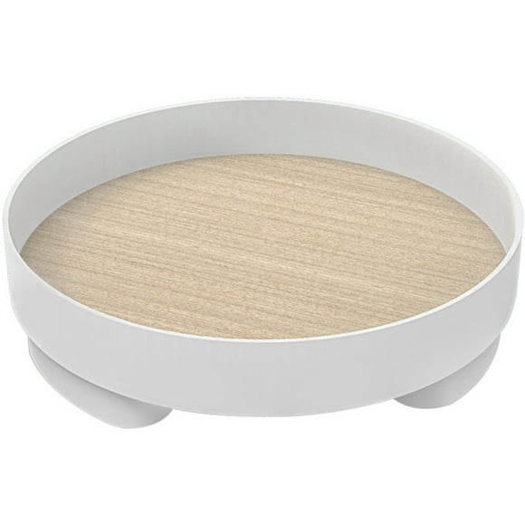 Plateau de rangement de style nordique, plateau de rangement de bureau de style nordique, texture avancée, élégante et tendance, boîte de rangement cosmétique pour la maison, le bureau, grande base en