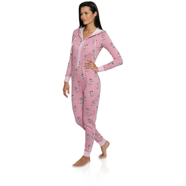 Disney Minnie Mouse Costume d'Union Pyjama Étincelant pour Femmes