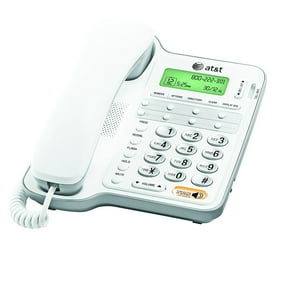 Corded Phone Panasonic Kx Ts208w 2 Line Home Office Desk Phone