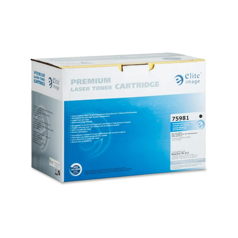 Elite Image Remanufactured Toner Cartridge - Alternative for Kyocera (TK312) - Laser - 12000 Pages - Black - 1 Each Elite Image Remanufactured Toner Cartridge - Alternative for Kyocera (TK312) - Laser - 12000 Pages - Black - 1 Each