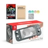 Nintendo Switch Lite Gray with Metroid Dread and Mytrix Accessories NS Game Disc Bundle Best Holiday Gift