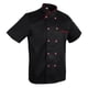 thumbnail image 1 of Mujeres Hombres Chaqueta Hotel Cocina Camarero Ropa de , Negro, L L BLESIY Hombre Chaqueta de chef, 1 of 8