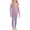 Pink, variant on GiLiling Kids Thermal Base Layer Set - Solid Color Long Sleeve Shirt and Leggings, 2 Piece Lightweight Outfit (Coffee, 5-6 Years)