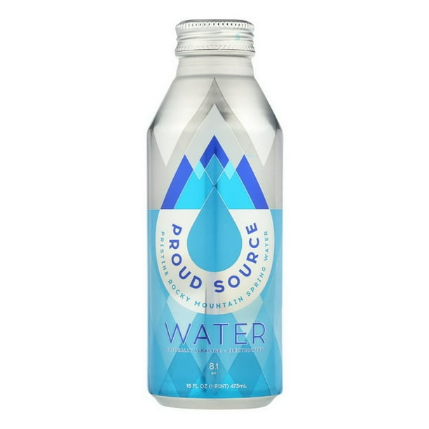 (Price/case)Proud Source Water Water Spring Ss Case of 24 16 FZ