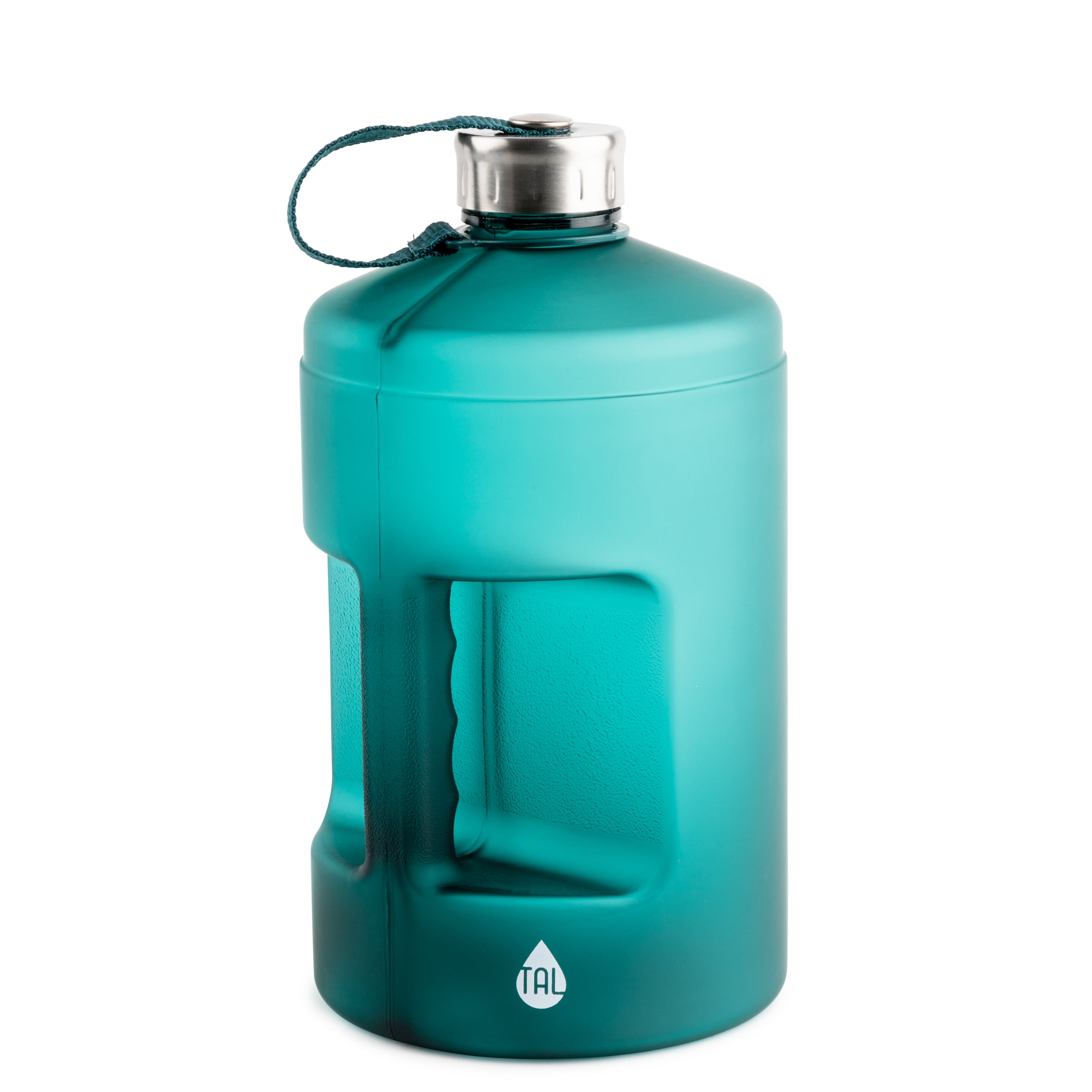 TAL 1 Gallon Motivational Water Bottle, Teal