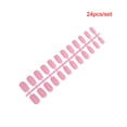 thumbnail image 2 of 1 Set Glue on Nails Medium Length Files Stick Matte Simple Operation Beauty Full Cover Wraps Art Decals Artificial Beauty Tool Manicure Kit Decorations 6, 2 of 6