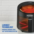 thumbnail image 5 of PowerXL LUMINEX 5.3 QT Radiant Light Air Fryer, Heats to 400°F in 2.4 Seconds, Auto Shut-off, 12 Quick-Touch Presets, Glass Skylight Window, 5 of 8