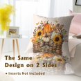 thumbnail image 4 of Autumn Harvest Throw Pillow Covers 20x20 Inch Set of 2 - Farmhouse Pumpking Basket Fall Thanksgiving Holiday Decoration Pillowcases Cushion Cover for Bedroom Porch Couch Sofa, 4 of 6
