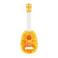 thumbnail image 1 of braveheart Simulation Fruit Mini Guitare Pastèque Kiwi Fraise Orange Ukulele Joue Instrument de Musique, 1 of 9