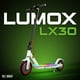 thumbnail image 2 of Scooter Eléctrico Monopatin Plegable E-Be 30km Luz Led 350w Blanco, 2 of 11