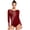 Burgundy, variant on Sholeno Women Long Sleeve Rhinestone Ballet Dance Gymnastics Leotard Figure Skating Acrobatics Training Bodysuit Burgundy S