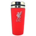 thumbnail image 2 of Liverpool Executive Travel Mug, Aluminum, Club Crest Printed in Silver, 2 of 4