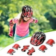 thumbnail image 5 of HHGBAD 7Pcs/Set Helmet Knee Elbow Pads - Cycling Skate Bike Protection Gear, Comfortable & Breathable Materials, Fully-Adjustable for Maximum Safety, 5 of 5