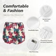 thumbnail image 6 of Lsque Beautiful Flower Printed Women's Running Shorts with Liner Pockets,Elastic Quick Dry Workout Athletic Gym Yoga Shorts,Womens High Waist Shorts-X-Large, 6 of 9