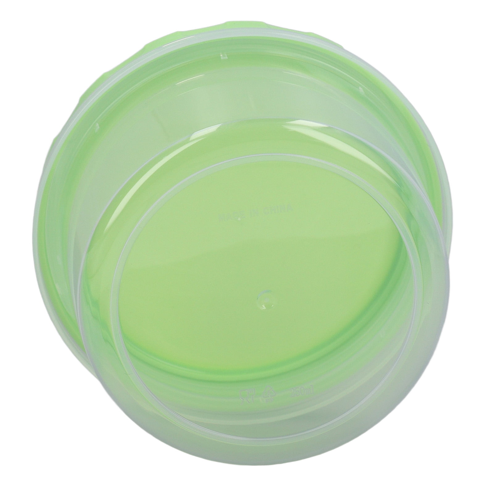 NFTIGB 12 Sets 1 Cup Containers 8oz Stackable Reusable Round Plastic Food Containers with Lid [cite: 12]