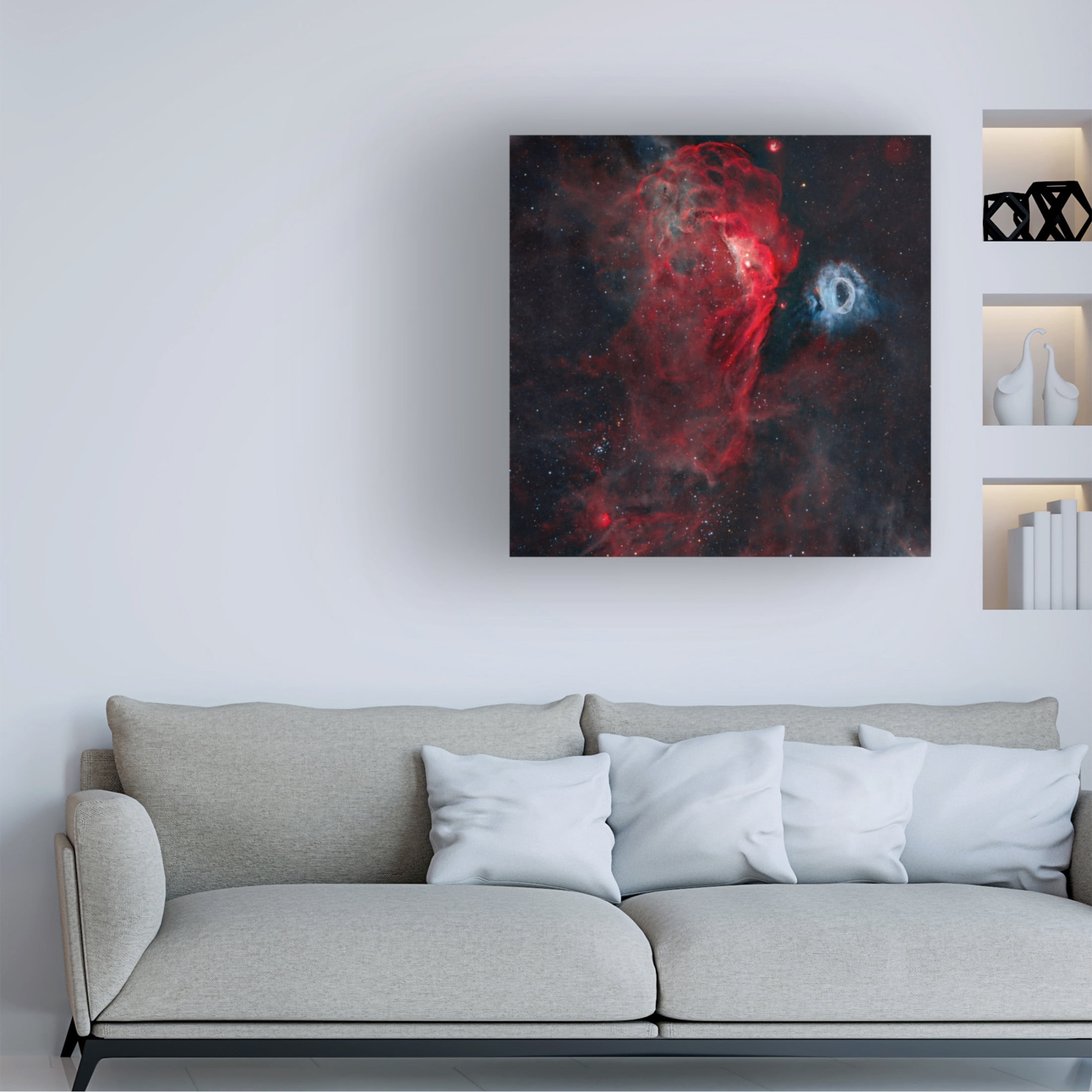 Trademark Fine Art Vikas Chander The Cosmic Reef Canvas Wall Art