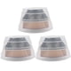 thumbnail image 1 of Brochas cosméticas, 3 piezas de maquillaje, base líquida, brocha para base, brochas para polvo líquido, funcionalidad inteligente, 1 of 8