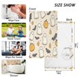 thumbnail image 6 of Yayeee 100% Cotton Hand Towels for Bathroom 16" x 28" Soft Absorbent Kitchen Towel, Halloween Cute Ghosts, 6 of 7