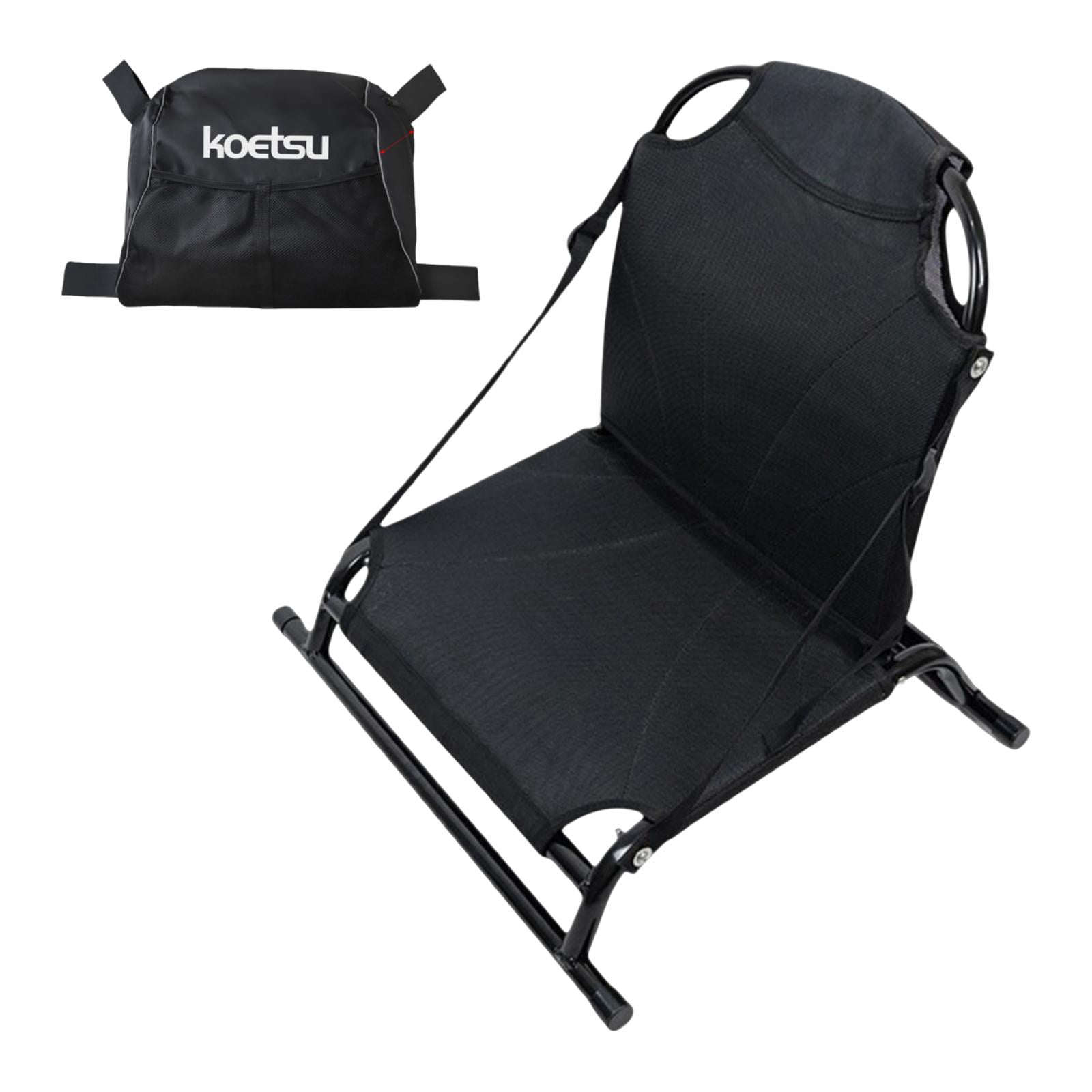 harayaa Folding Kayak Seat Canoe Backrest Seat Breathable with Back for Travel Bleachers