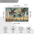 thumbnail image 5 of Renewold Golf Cart Seat Cover Portable Golf Blanket Keeps Seat Comfortable and Clean Universal Fit for Most Golf Carts, Hawaiian Palm Tree Retro, 5 of 5