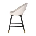 thumbnail image 2 of Valentina Counter Stool, Set of 2, White, 2 of 7