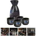 thumbnail image 4 of Juego de vasos de Sake decorativos, juego de vasos de Sake para el hogar, botella de Sake, 1 Juego, 4 of 6