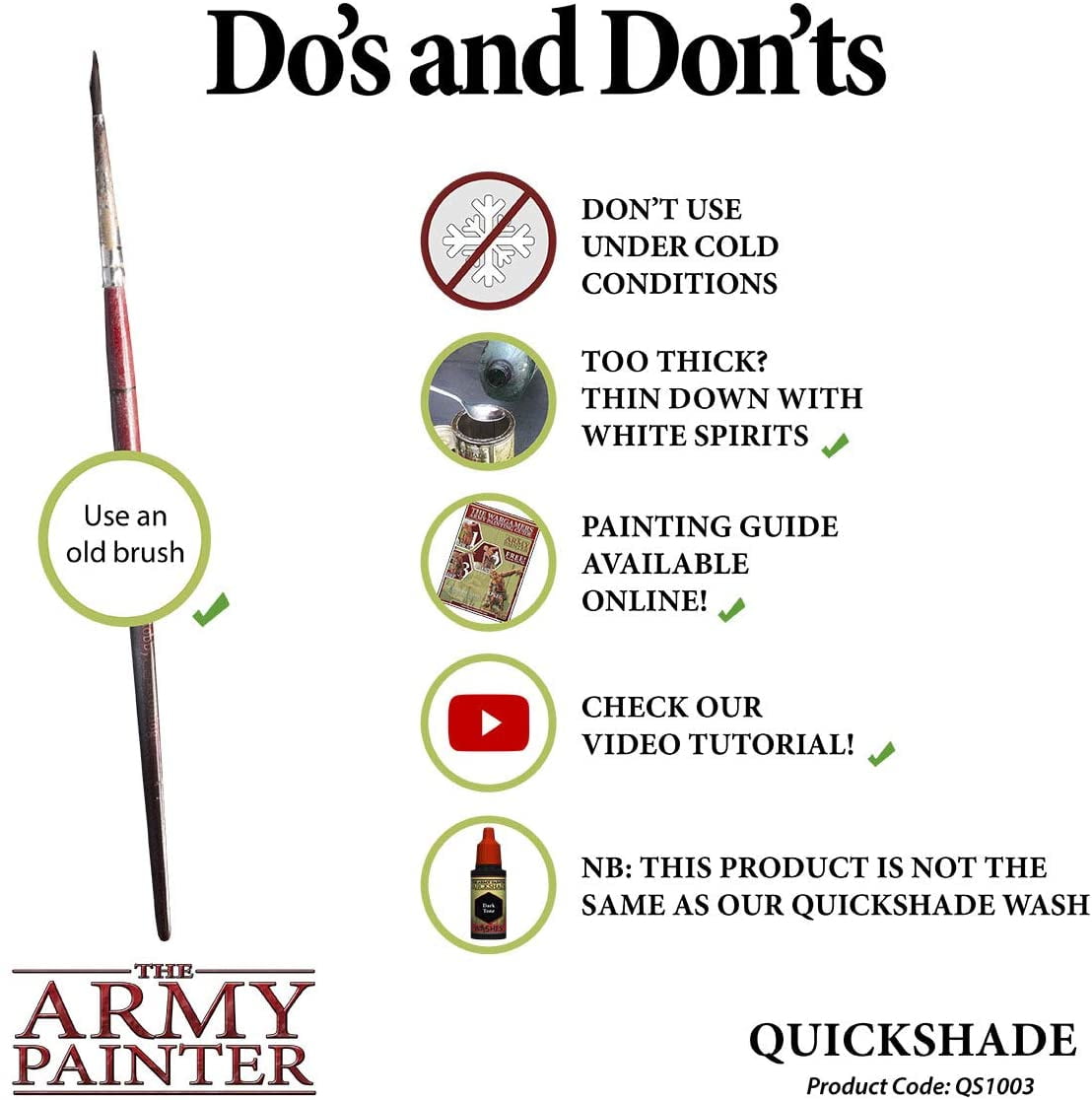 The Army Painter Quickshade - Dark Tone