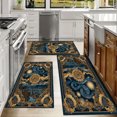 thumbnail image 6 of Kitchen Rugs Sets of 3 Non Slip Washable Kitchen Mats for Floor, Waterproof Kitchen Runner Rug, Floor Mat Carpet for Entryway, Laundry, Sink, Hallway, Bathroom, 6 of 12