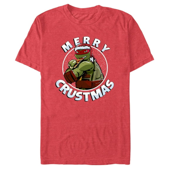 Men's Teenage Mutant Ninja Turtles Raphael Merry Crustmas Graphic T-Shirt
