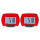 thumbnail image 1 of Yuarrent Mini podómetro LCD Contador de pasos con clip para cinturón Multifuncional Ejercicio Senderismo Caminar Reloj Caminar Calculadora Type2 NO2, 1 of 6