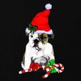 thumbnail image 3 of CafePress - English Bulldog Christmas Sweatshirt - Zip Hoodie, Classic Hooded Sweatshirt with Metal Zipper, 3 of 4