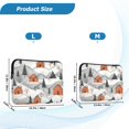 thumbnail image 4 of FORMRS 13-13.3 inch Laptop Sleeve Case Soft Carrying Quilted Computer Bag Cover, Orange Cartoon Houses, 4 of 7
