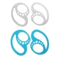 thumbnail image 4 of Deportes Acuáticos 2 uds. Funda protectora para auriculares con Clip anticaída suave para auriculares (blanco) Ehuebsd Para Estrenar, 4 of 9