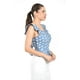 thumbnail image 3 of Blusa bordada con olanes Roman Fashion /Juvenil, 3220 (Mezclilla light) azul M, 3 of 6