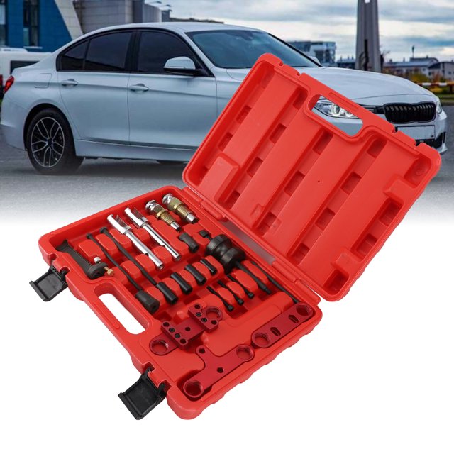 Fuel Injector Puller Removal Install Tool, Carbon Steel Fuel Injector Removal Install Tool Kit Convenient Storage for M278 Engine