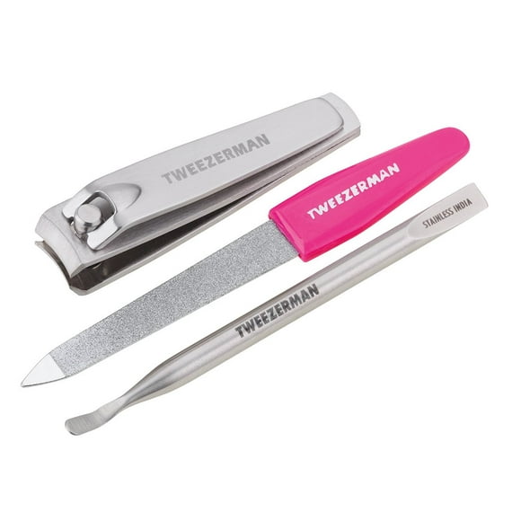 Kit de manicura Tweezerman Mini con cuchillas ultra afiladas