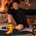 thumbnail image 5 of Halloween Socks, Spooky Crew Socks, Pumpkin Socks, Fall Themed Socks, Cute Halloween Gifts, Autumn Novelty Socks, Unisex Holiday Socks, Orange Black Patterned Socks, 5 of 7