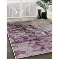 thumbnail image 2 of Ahgly Company Indoor Rectangle Mid-Century Modern Silver Pink Oriental Area Rugs, 5' x 8', 2 of 6