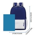 thumbnail image 3 of HJYCHN Kids School Backpack Lightweight Bookbag for Boys and Girls Kids Travel Study Everyday Comfortable Design School Backpack for Boys Mint Green One Size, 3 of 3