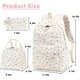 thumbnail image 3 of Mochila escolar Bluboon para adolescentes con lonchera y estuche para lápices, 3 of 9