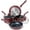 6 Pcs Burgundy, variant on 4 Piece Nonstick Cookware Set, Small Pots And Pans Set Non stick With Glass Lid, Induction Cookware, Stay Cool Handle, Kitchen Cookware 4-Piece with Frying Pans Set & Saucepan