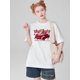 thumbnail image 1 of Valentine's Day Love Cartoon Car Print T-Shirt - Women's Short Sleeve Crew Neck Casual Top for Spring & Summer, 100% Cotton Tee For Adult, Men, Women, Teen, Teenager, Adolescent, Youth, 1 of 5