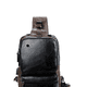 thumbnail image 1 of Bandolera De Cuero De Los Hombres Crossbody Bolso De Hombro Xtellar negro, 1 of 3