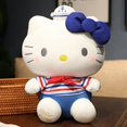 thumbnail image 4 of Venta al por mayor, nuevo diseño, lindo, vestido colorido, Sanria KT, gato, muñeco de peluche, máquina de garra, juguete Popular, 4 of 4