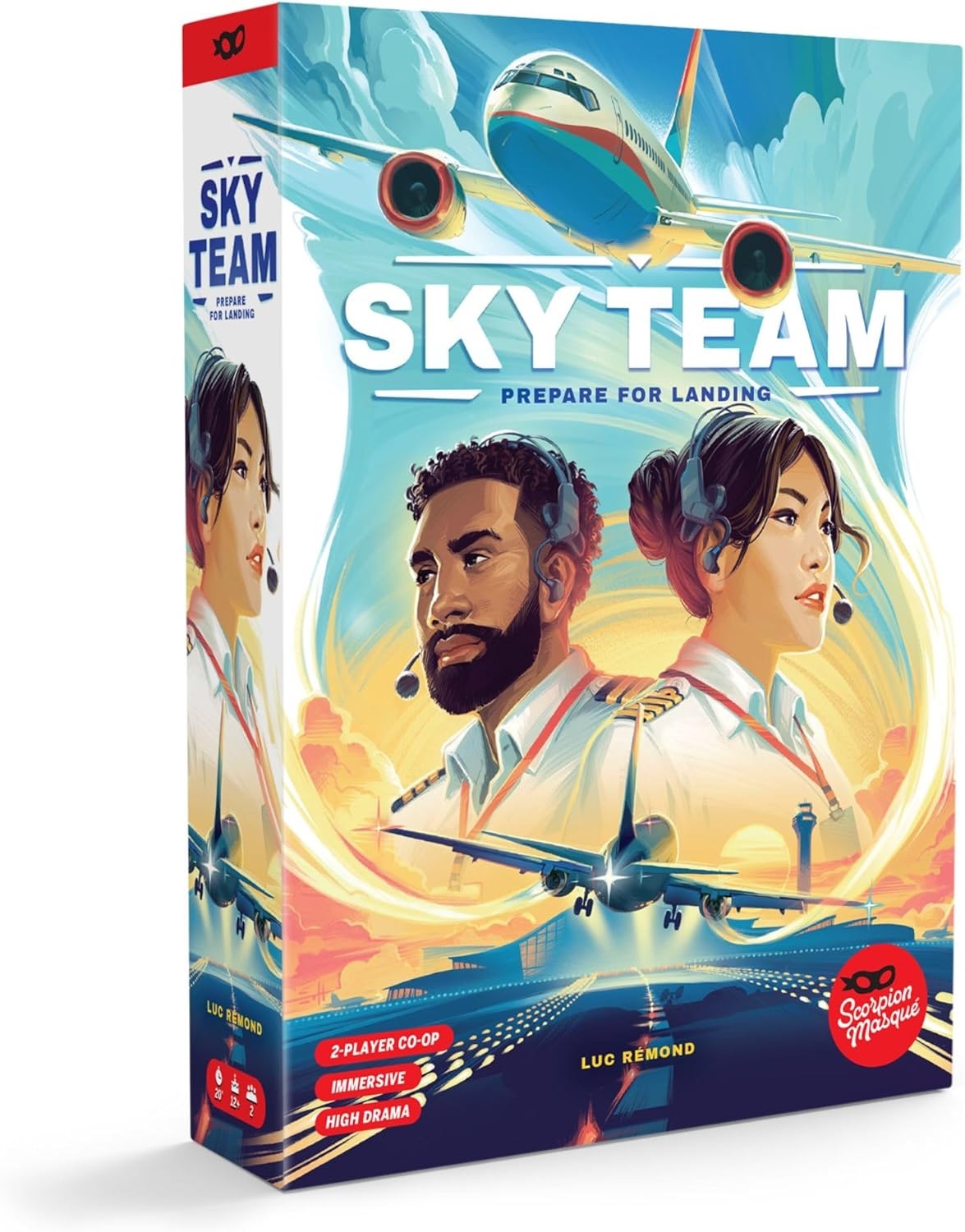Hachette Boardgames Sky Team, Prepare for Landing Board Game by Hachette Games