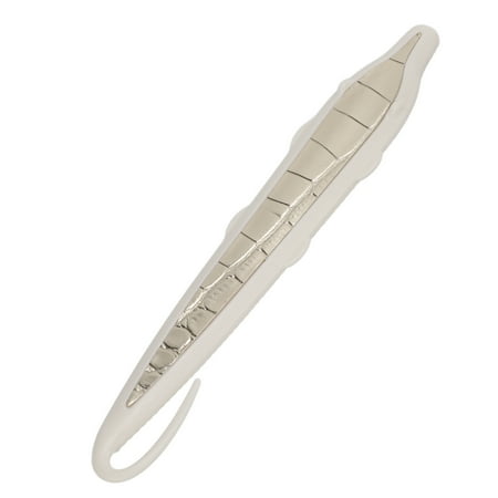 YAHHU Cat Tongue Comb Simulated Pet Brush Groomer Deshedding Tool for Cat Daily Hair Caring Grooming Relaxing Detachable Double Sided White Gold 8.7 inches / 22 cm